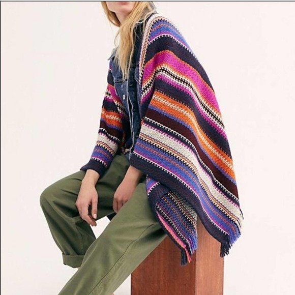 Boho Levi's Made & Crafted Poncho Trucker jacket